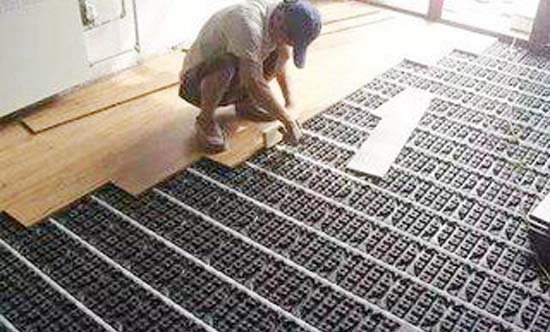 lắp đặt ván gỗ địa nhiệt